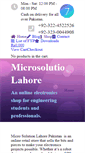 Mobile Screenshot of microsolution.com.pk